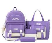4-piece School Bag Set